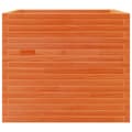 Miniatyrbilde 6 av 11: vidaXL Plantekasse voksbrun 80x80x68,5 cm heltre furu