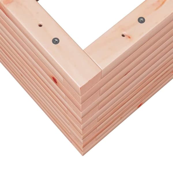 vidaXL Plantekasse 70x70x46 cm heltre douglasgran