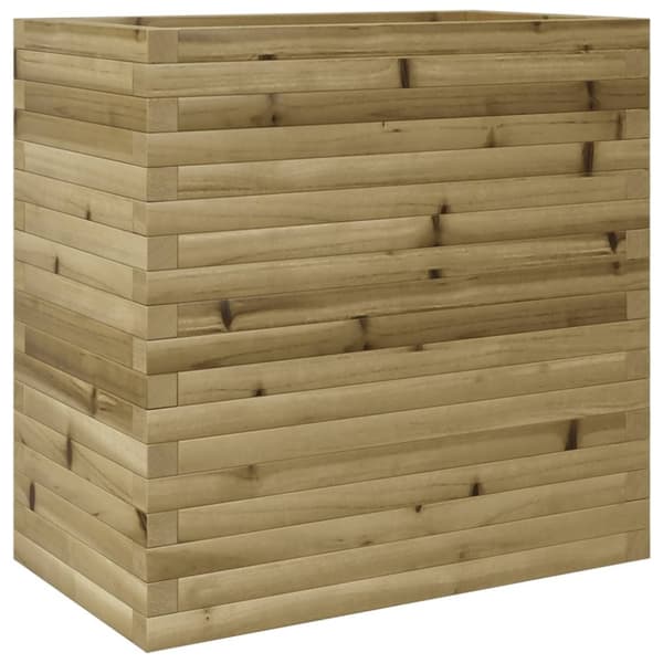 vidaXL Plantekasse 70x40x68,5 cm impregnert furu