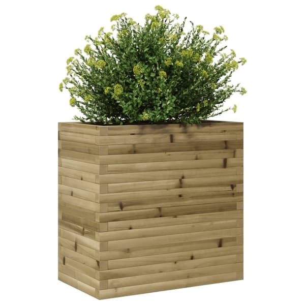 vidaXL Plantekasse 70x40x68,5 cm impregnert furu