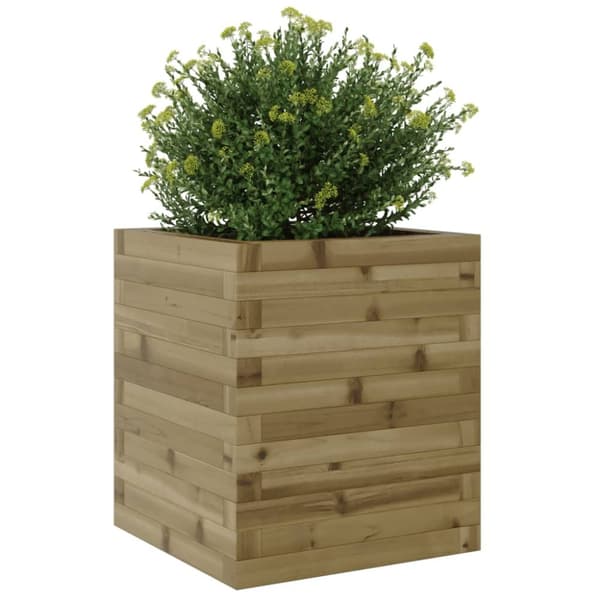 vidaXL Odlingslåda 40x40x46 cm impregnerat furu