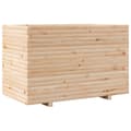 Miniatyrbilde 3 av 11: vidaXL Plantekasse 110x60x72 cm heltre furu