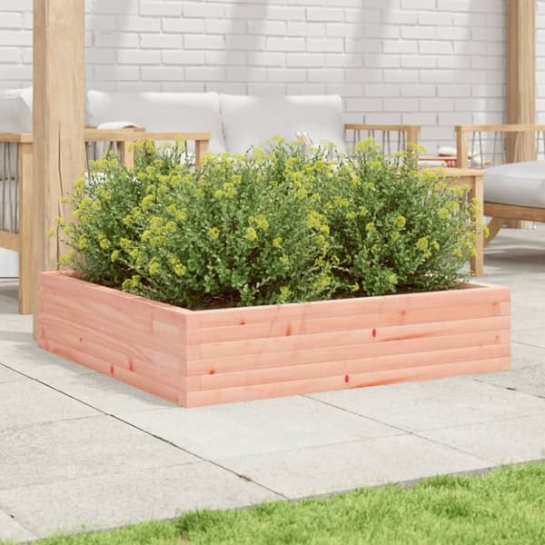 vidaXL Hageplantekasse 100x100x23 cm heltre douglasgran