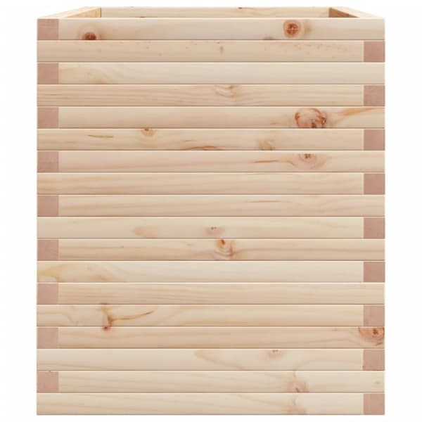 vidaXL plantekasse 110x60x72 cm massivt fyrretræ