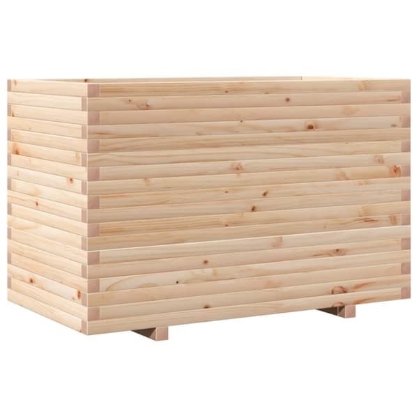 vidaXL plantekasse 110x60x72 cm massivt fyrretræ