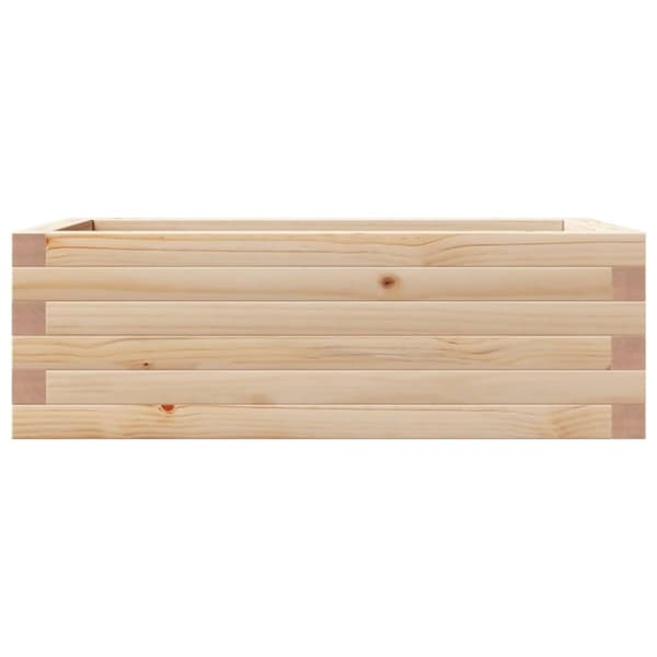 vidaXL Plantekasse 70x40x23 cm heltre furu