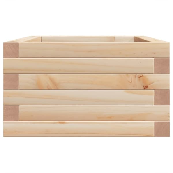 vidaXL Plantekasse 70x40x23 cm heltre furu