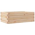 Miniatyrbilde 6 av 10: vidaXL Plantekasse 70x40x23 cm heltre furu
