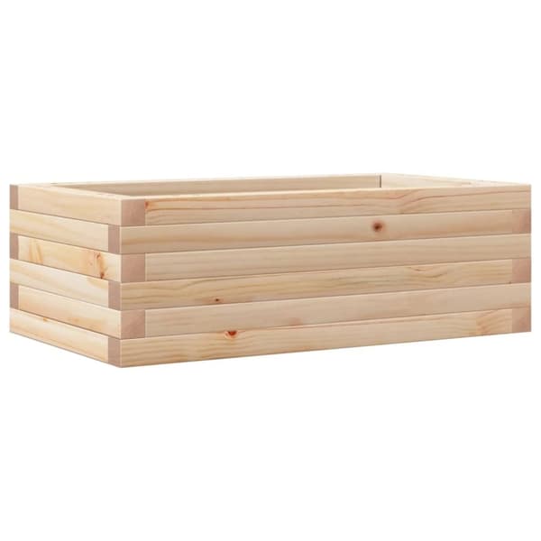 vidaXL Plantekasse 70x40x23 cm heltre furu