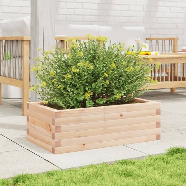 vidaXL Plantekasse 70x40x23 cm heltre furu