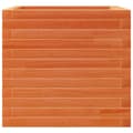 Pikkukuva 5 / 10: vidaXL Kukkalaatikko vahanruskea 50x50x45,5 cm täysi mänty