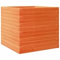 Pikkukuva 6 / 10: vidaXL Kukkalaatikko vahanruskea 50x50x45,5 cm täysi mänty