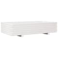 Miniatyrbillede 6 af 10: vidaXL plantekasse 110x60x26,5 cm massivt fyrretræ hvid