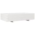 Miniatyrbillede 1 af 10: vidaXL plantekasse 110x60x26,5 cm massivt fyrretræ hvid