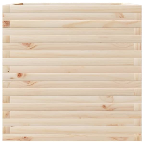 vidaXL Plantekasse 70x70x68,5 cm heltre furu