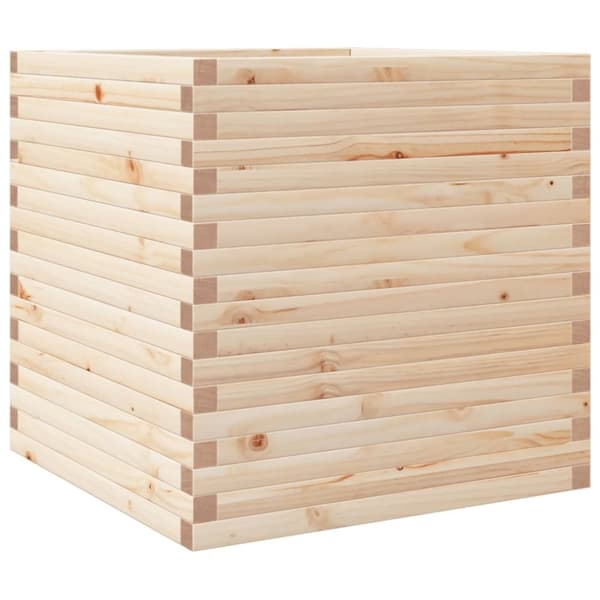 vidaXL Plantekasse 70x70x68,5 cm heltre furu