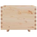 Miniatyrbillede 4 af 10: vidaXL plantekasse 70x70x49,5 cm massivt fyrretræ