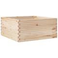 Miniatyrbilde 6 av 10: vidaXL Plantekasse 100x100x46 cm heltre furu