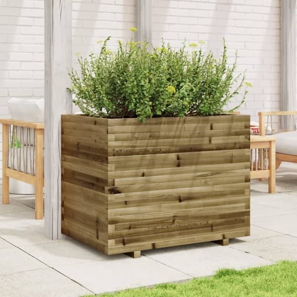 vidaXL Plantekasser 90x60x72 cm impregnert furu