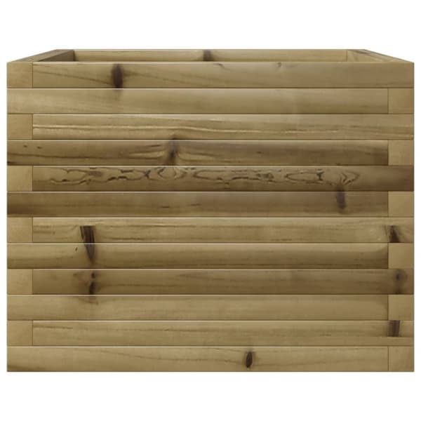 vidaXL Plantekasse 60x60x45,5 cm impregnert furu