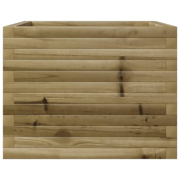 vidaXL Plantekasse 60x60x45,5 cm impregnert furu