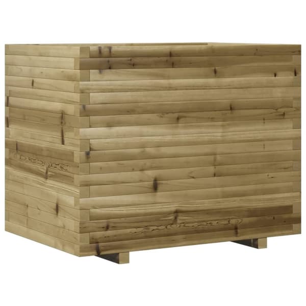vidaXL Plantekasse 90x60x72,5 cm impregnert furu