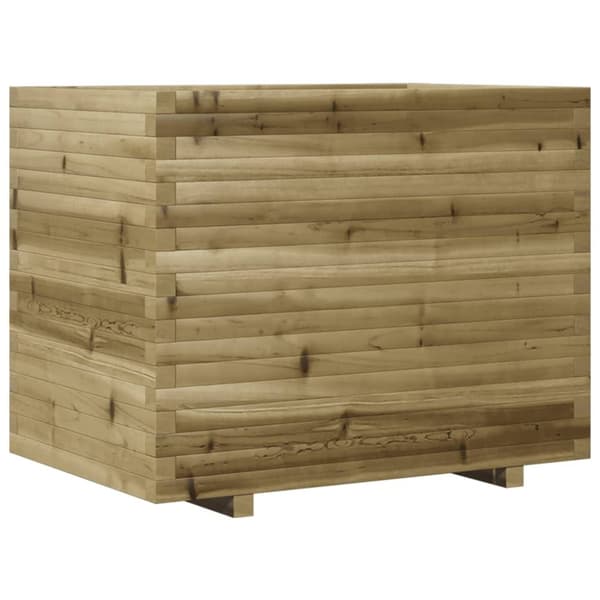 vidaXL Plantekasse 90x60x72,5 cm impregnert furu