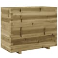 Pikkukuva 8 / 11: vidaXL Puutarhakukkalaatikko 90x40x72,5 cm kyllästetty mänty