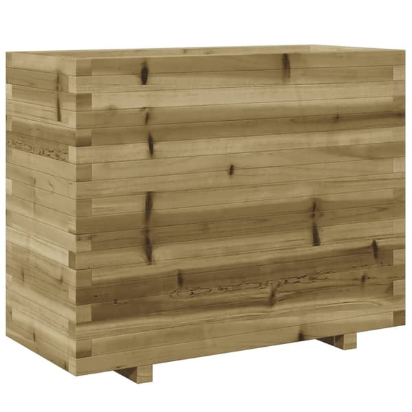 vidaXL Puutarhakukkalaatikko 90x40x72,5 cm kyllästetty mänty