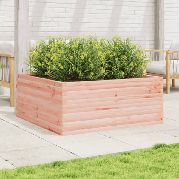 vidaXL Plantekasse 110x110x46 cm heltre douglasgran