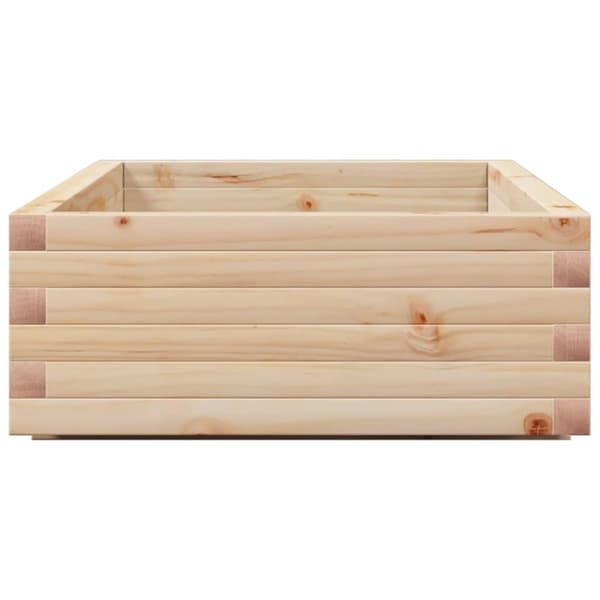 vidaXL Plantekasse 110x60x26,5 cm heltre furu