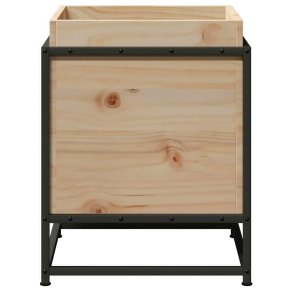 vidaXL Odlingslåda 40x40x50 cm massiv furu