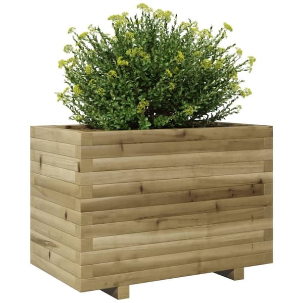 vidaXL plantekasse 70x40x49,5 cm imprægneret fyrretræ