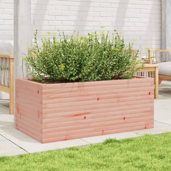 vidaXL plantekasse 110x60x45,5 cm massivt douglasgran