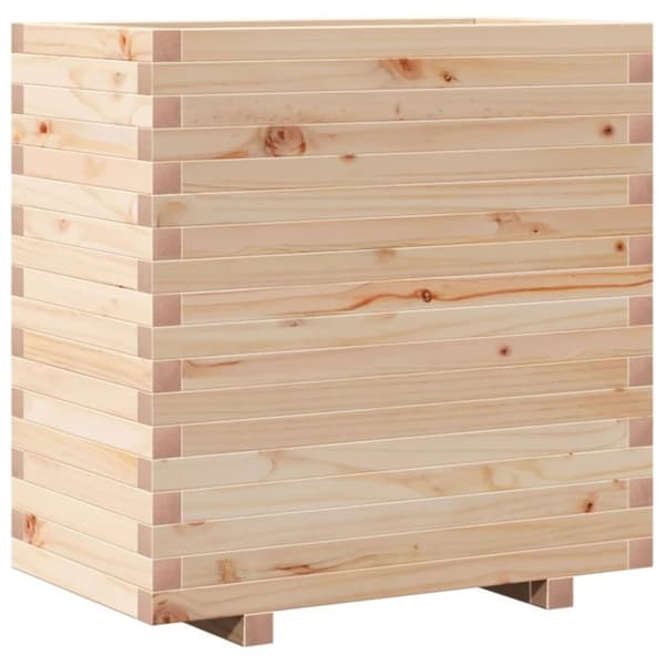 vidaXL plantekasse 70x40x72 cm massivt fyrretræ