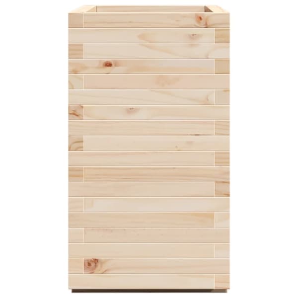 vidaXL plantekasse 70x40x72 cm massivt fyrretræ