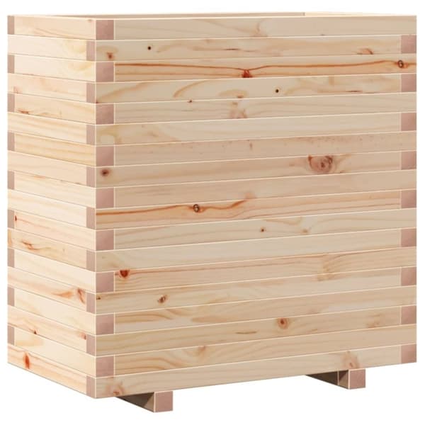 vidaXL plantekasse 70x40x72 cm massivt fyrretræ