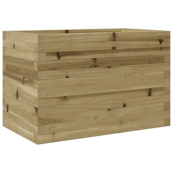 vidaXL Plantekasse 70x40x45,5 cm impregnert furu