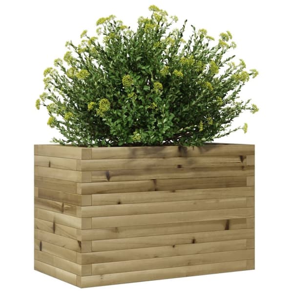 vidaXL plantekasse 70x40x45,5 cm imprægneret fyrretræ