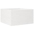 Miniatyrbillede 6 af 10: vidaXL plantekasse 80x80x45,5 cm massivt fyrretræ hvid