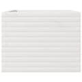 Miniatyrbilde 5 av 10: vidaXL Plantekasse hvit 110x60x45,5 cm heltre furu