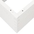 Miniatyrbilde 7 av 10: vidaXL Plantekasse hvit 110x60x45,5 cm heltre furu
