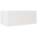 Miniatyrbilde 1 av 10: vidaXL Plantekasse hvit 110x60x45,5 cm heltre furu