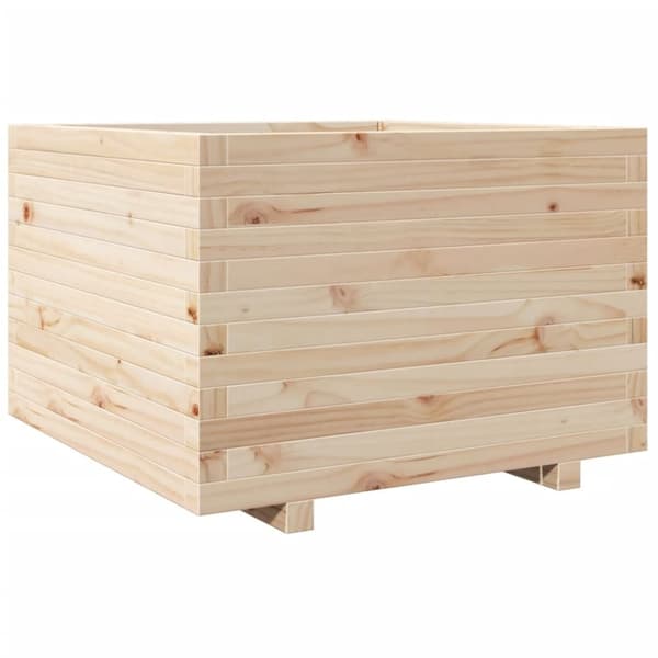 vidaXL Plantekasse 70x70x49,5 cm heltre furu