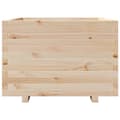 Miniatyrbilde 6 av 11: vidaXL Plantekasse 70x70x49,5 cm heltre furu