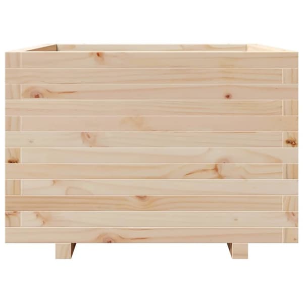 vidaXL Plantekasse 70x70x49,5 cm heltre furu