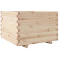 Miniatyrbilde 8 av 11: vidaXL Plantekasse 70x70x49,5 cm heltre furu