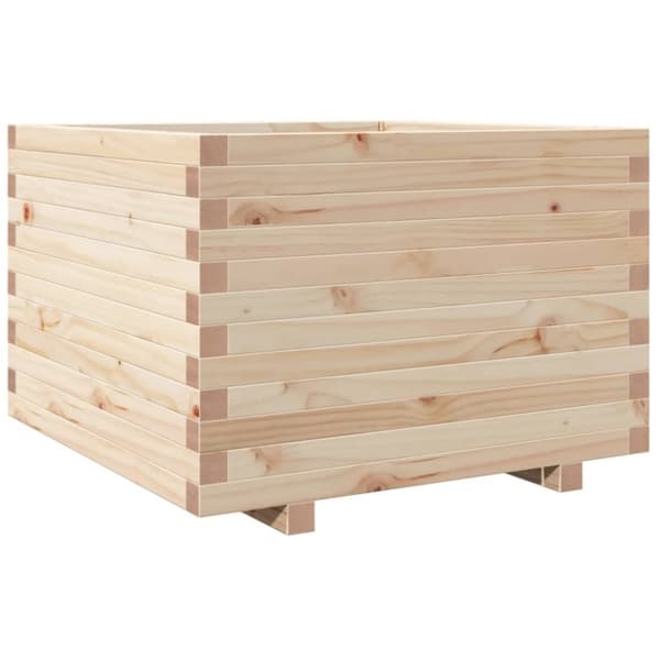 vidaXL Plantekasse 70x70x49,5 cm heltre furu