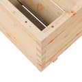 Miniatyrbilde 9 av 11: vidaXL Plantekasse 70x70x49,5 cm heltre furu