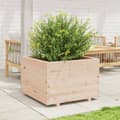 Miniatyrbilde 2 av 11: vidaXL Plantekasse 70x70x49,5 cm heltre furu
